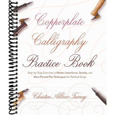 Copperplate Calligraphy Practice Book (Hand-Lettering & Calligraphy Practice) front cover