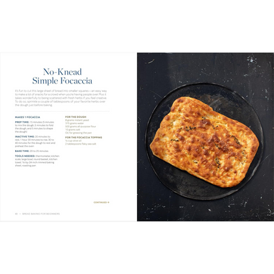 No-Knead Simple Focaccia