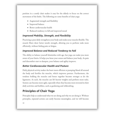 Page 10: Improved Mobility, Strength, Flexibility, Balance, and more