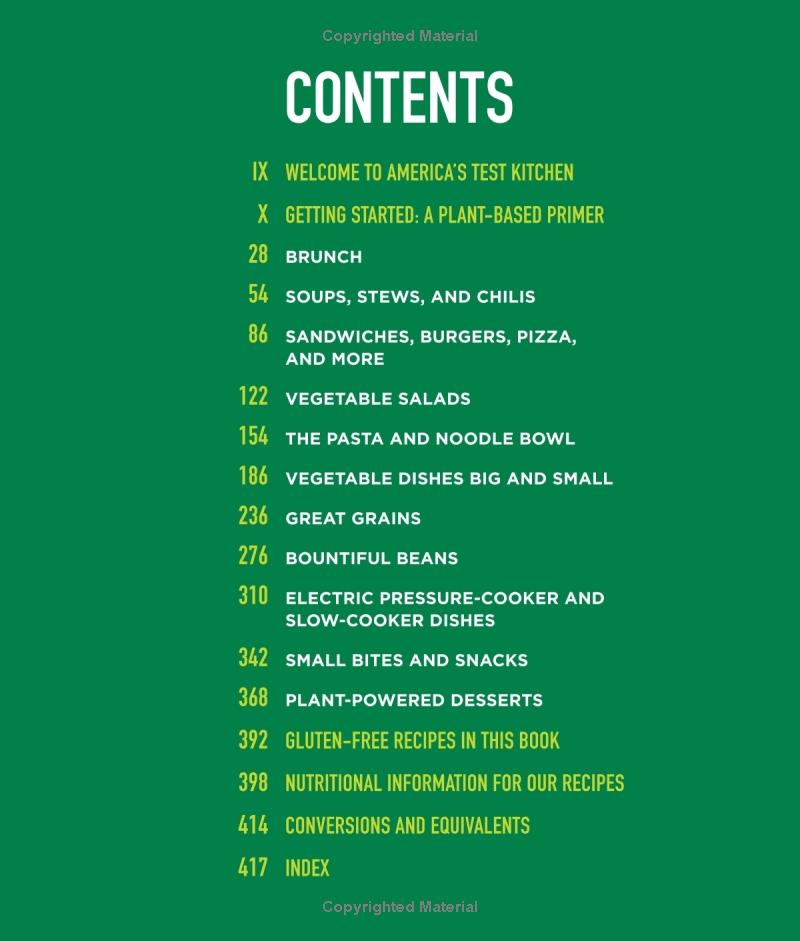 Table of Contents