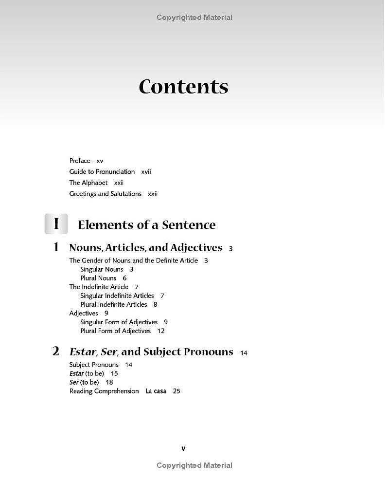 Table of Contents