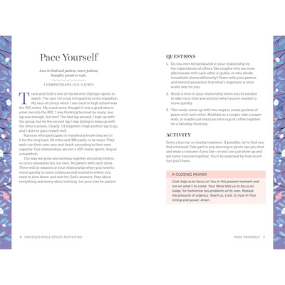 Pages 6 to 7: Pace Yourself