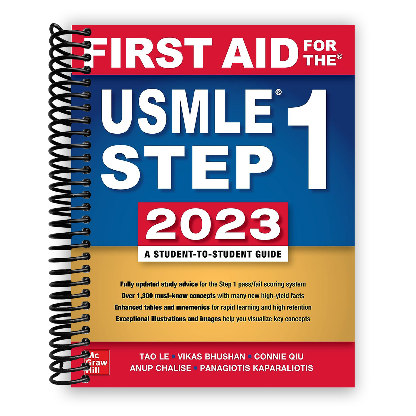 First Aid for the USMLE Step 1 2023 (Spiral Bound)