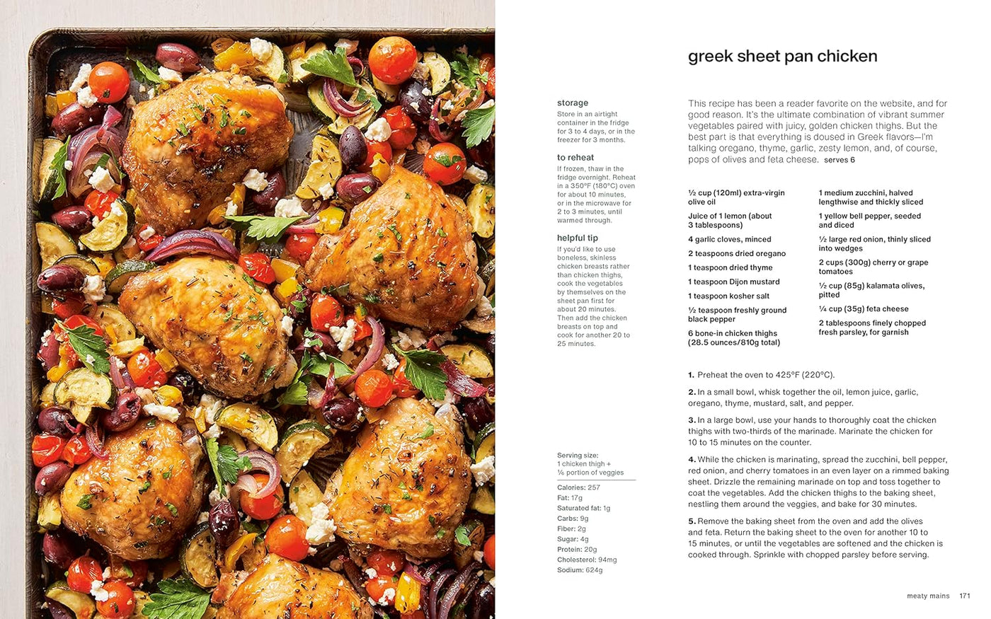 Greek Sheet Pan Chicken