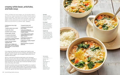 Creamy White Bean, Artichoke, and Kale Soup