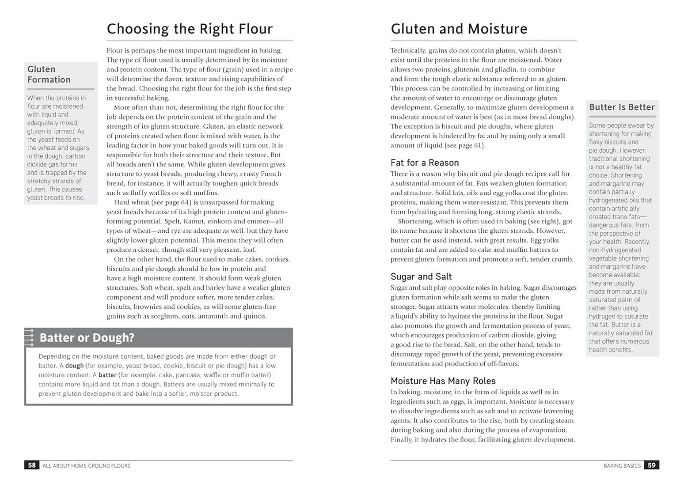Choosing the Right Flour & Gluten and Moisture