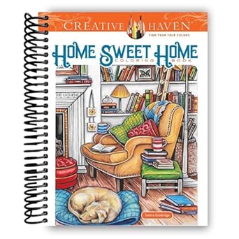 Front cover of Creative Haven Home Sweet Home