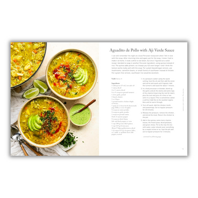 inside page of A Healthier Home Cook