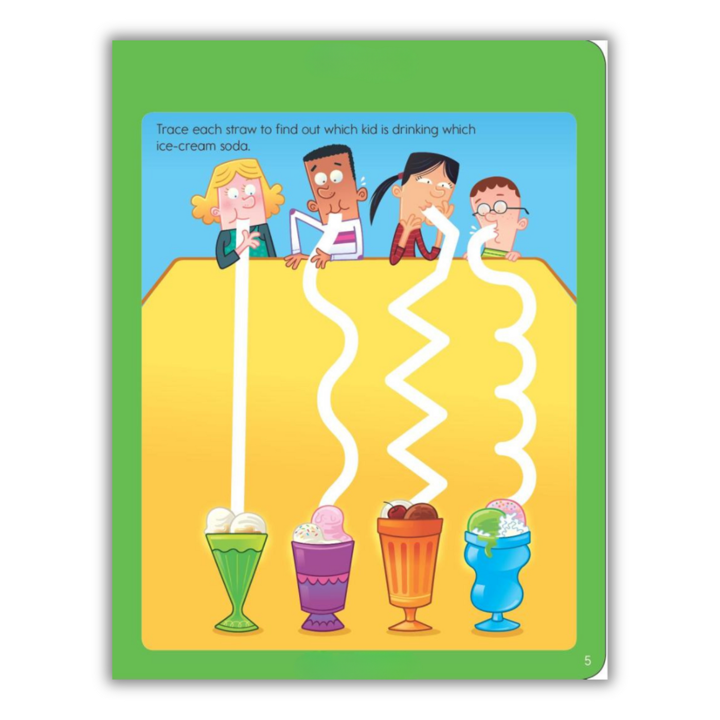 inside page of Kindergarten Big Fun Workbook