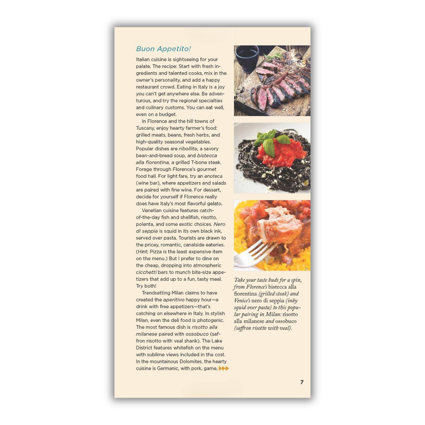 Page 7: Italian Cuisine