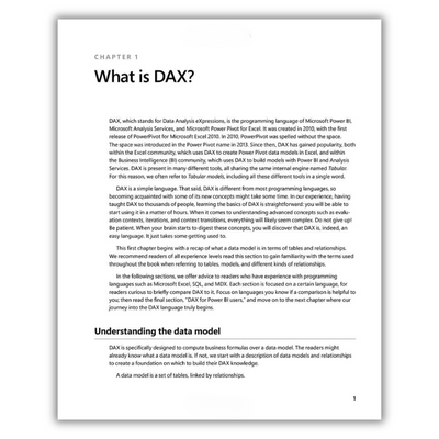 Page 1: Chapter 1 - What is DAX?