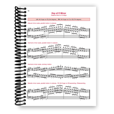 The Complete Book of Scales, Chords, Arpeggios & Cadences (Spiral Bound)