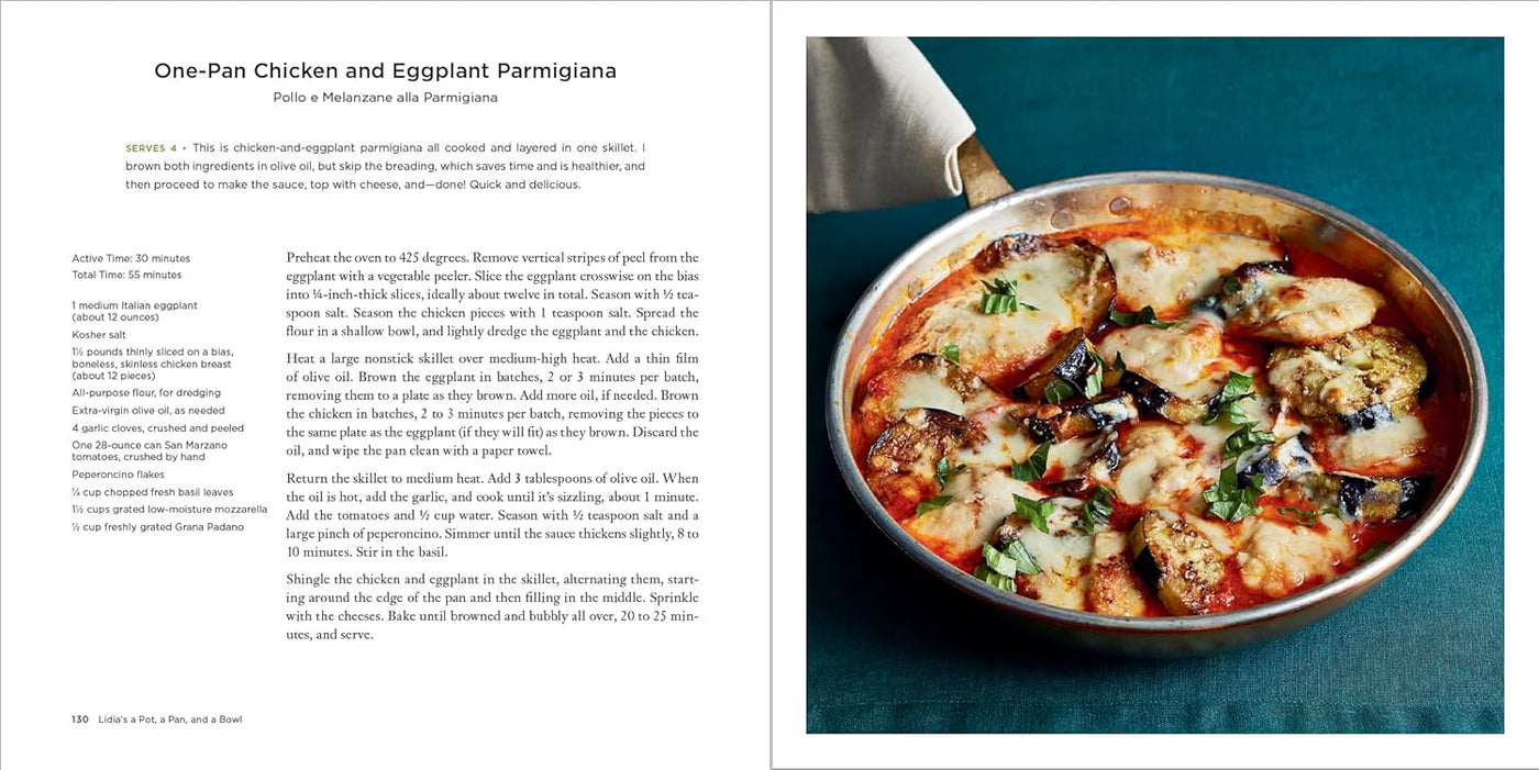 One-Pan Chicken and Eggplant Parmigiana