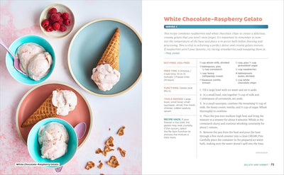 Page 73: White Chocolate-Raspberry Gelato