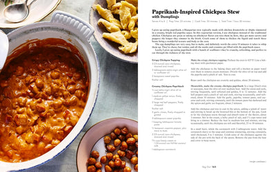 Page 163: Paprikash-Inspired Chickpea Stew