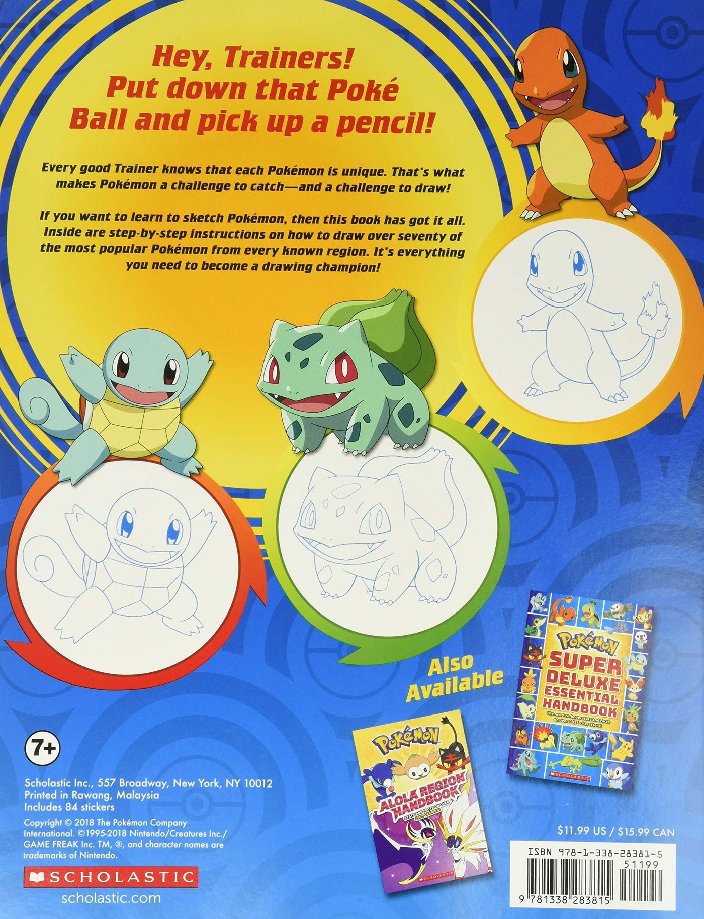 Back cover of How to Draw Deluxe Edition
