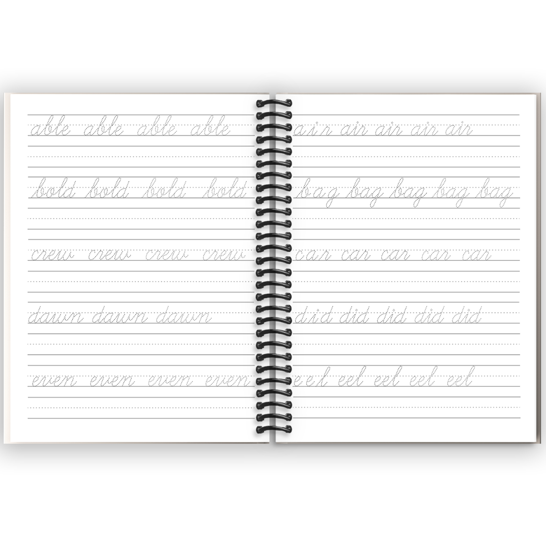 Cursive Handwriting Workbook for Teens (Spiral Bound)