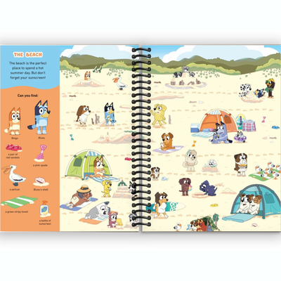 Where's Bluey?: A Search-and-Find Book (Spiral Bound)