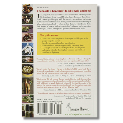 The Forager's Harvest: A Guide to Identifying, Harvesting, and Preparing Edible Wild Plants (Spiral Bound)