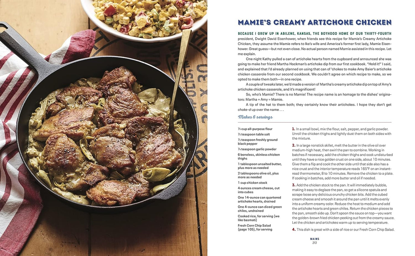 Page 213: Mamie's Creamy Artichoke Chicken