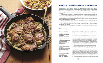Page 213: Mamie's Creamy Artichoke Chicken