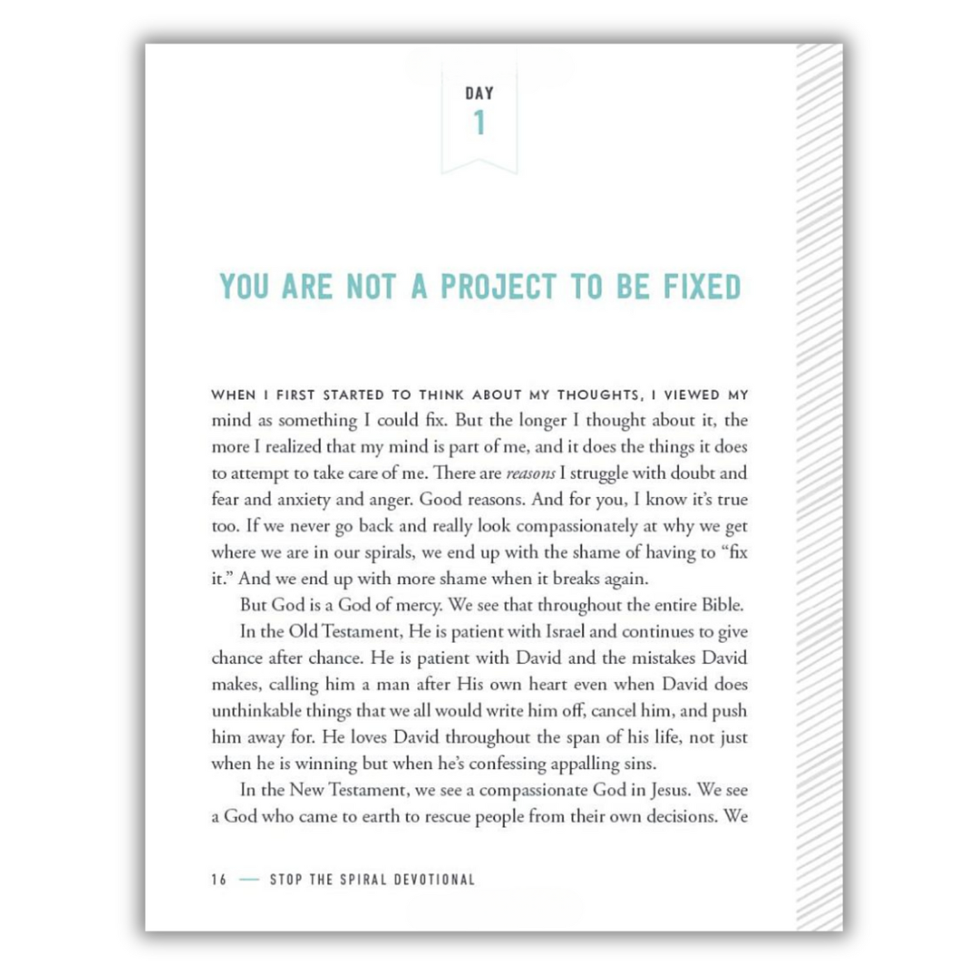 Page 16 (Day 1: You Are Not a Project to be Fixed)