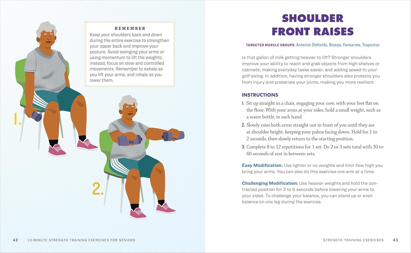 Page 43: Shoulder Front Raises