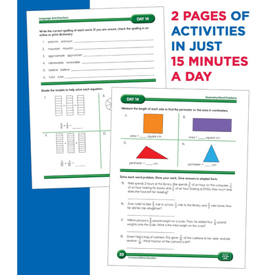 2 Pages of Activities in Just 15 Minutes a Day