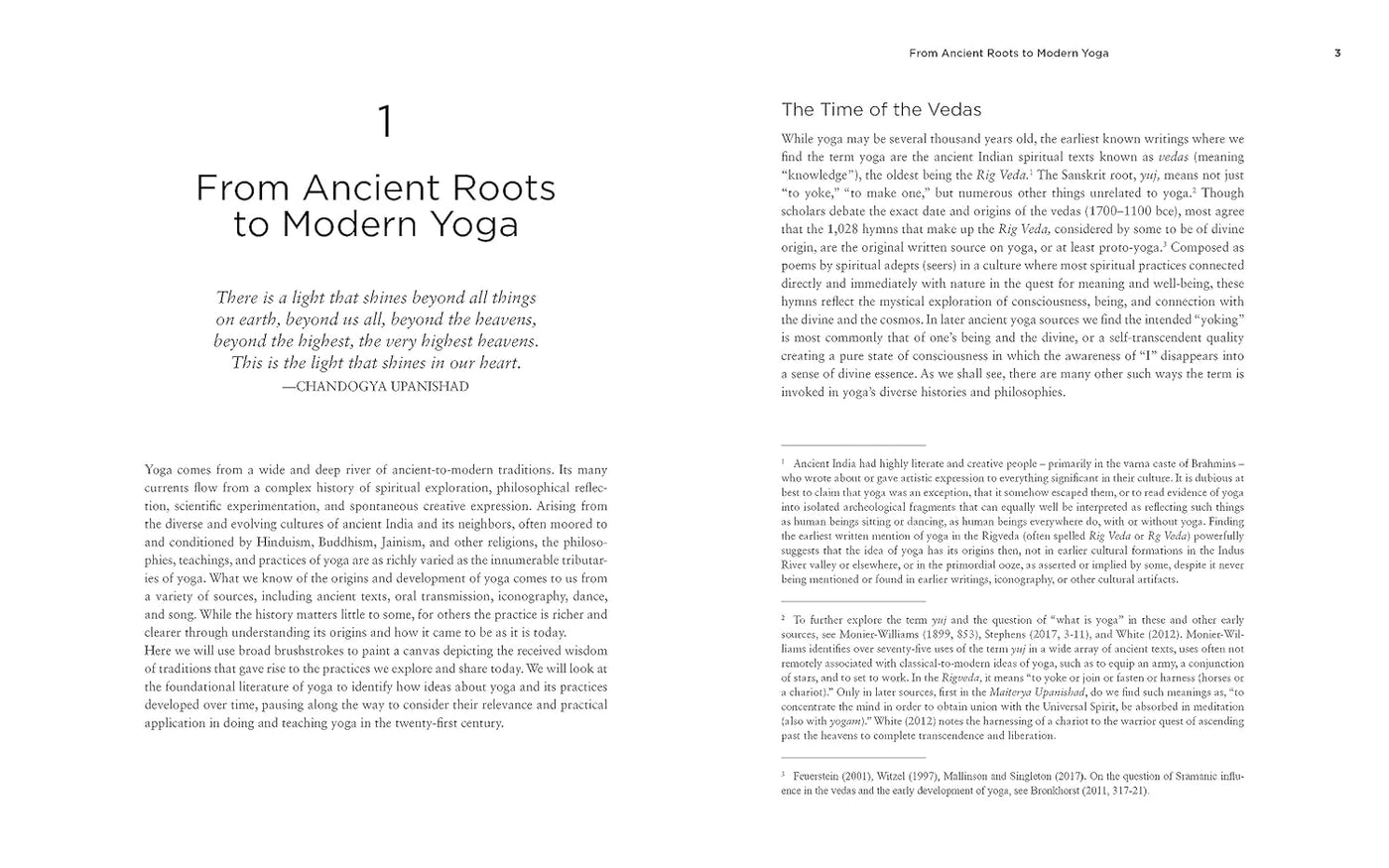 Page 3: From Ancient Roots to Modern Yoga