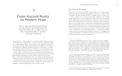 Page 3: From Ancient Roots to Modern Yoga