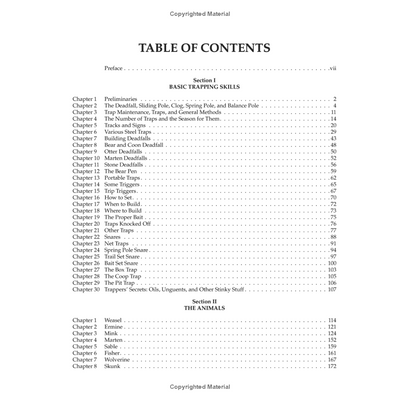 Table of Contents