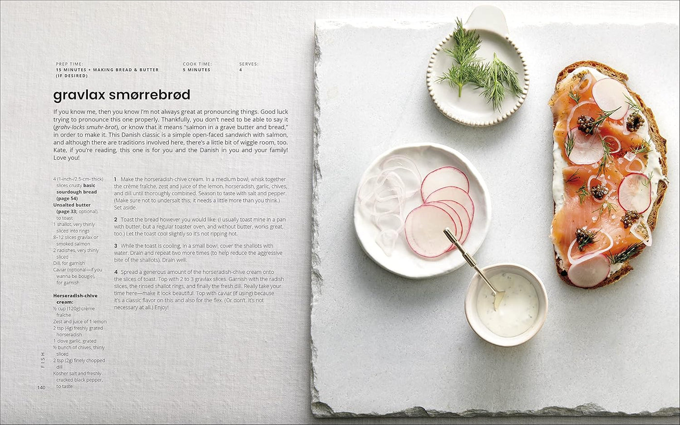 Page 140: Gravlax Smorrebrod