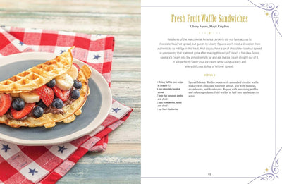 Fresh Fruit Waffle Sandwiches