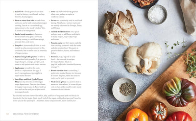 Page 12 (Different ingredients used in vegan soul food)