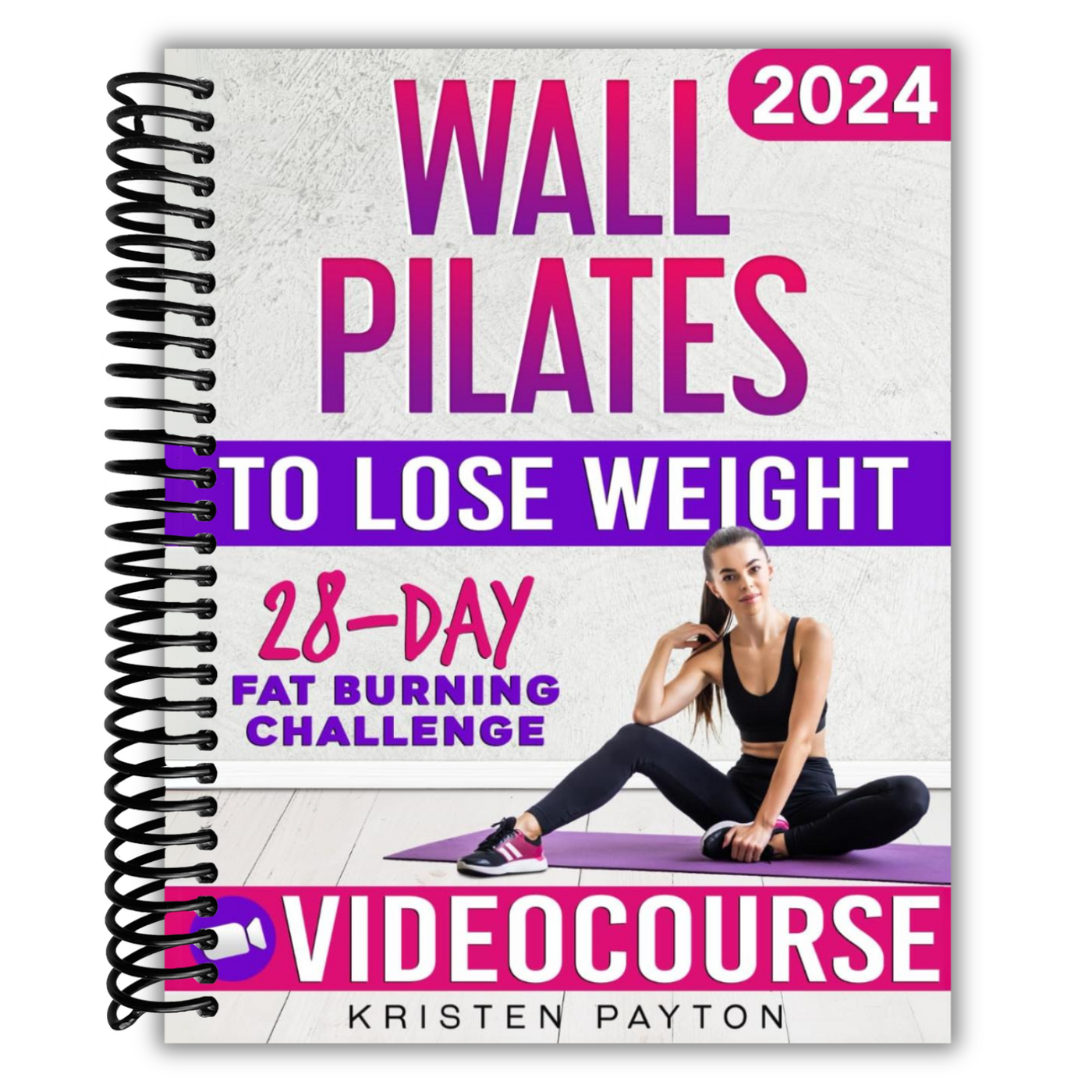 Front cover of Wall Pilates to Lose Weight For Women