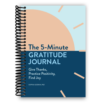 Front cover of the 5-minute Gratitude Journal