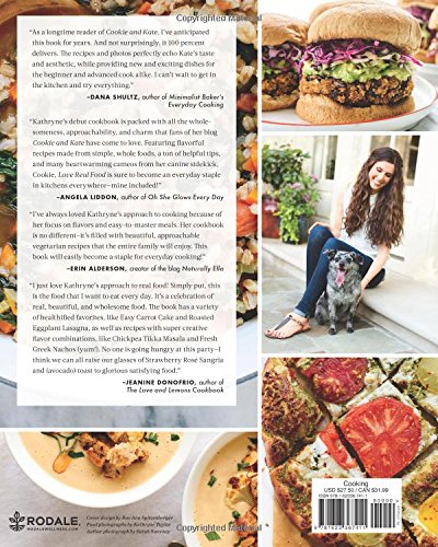 Love Real Food: More Than 100 Feel-Good Vegetarian Favorites to Delight the Senses and Nourish the Body (Spiral Bound)
