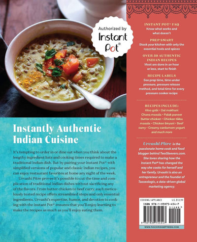 Indian Instant Pot® Cookbook: Traditional Indian Dishes Made Easy and Fast (Spiral Bound)
