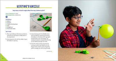 Awesome Physics Experiments for Kids: 40 Fun Science Projects and Why They Work (Spiral Bound)