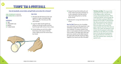 Awesome Physics Experiments for Kids: 40 Fun Science Projects and Why They Work (Spiral Bound)