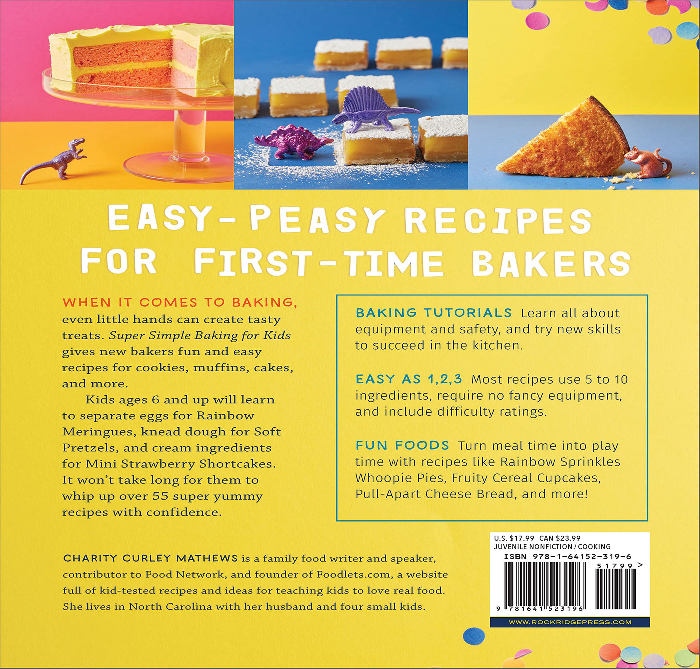 Super Simple Baking for Kids: Learn to Bake with over 55 Easy Recipes for Cookies, Muffins, Cupcakes and More! (Spiral Bound)