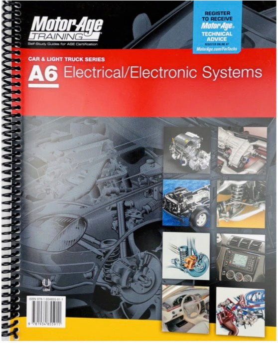 Motor Age Staff ASE Test Preparation - A6 Electronic / Electrical Systems (Motor Age Training)