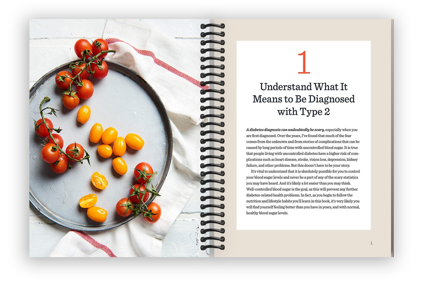 Inside Content of Diabetic Cookbook & Meal Plan