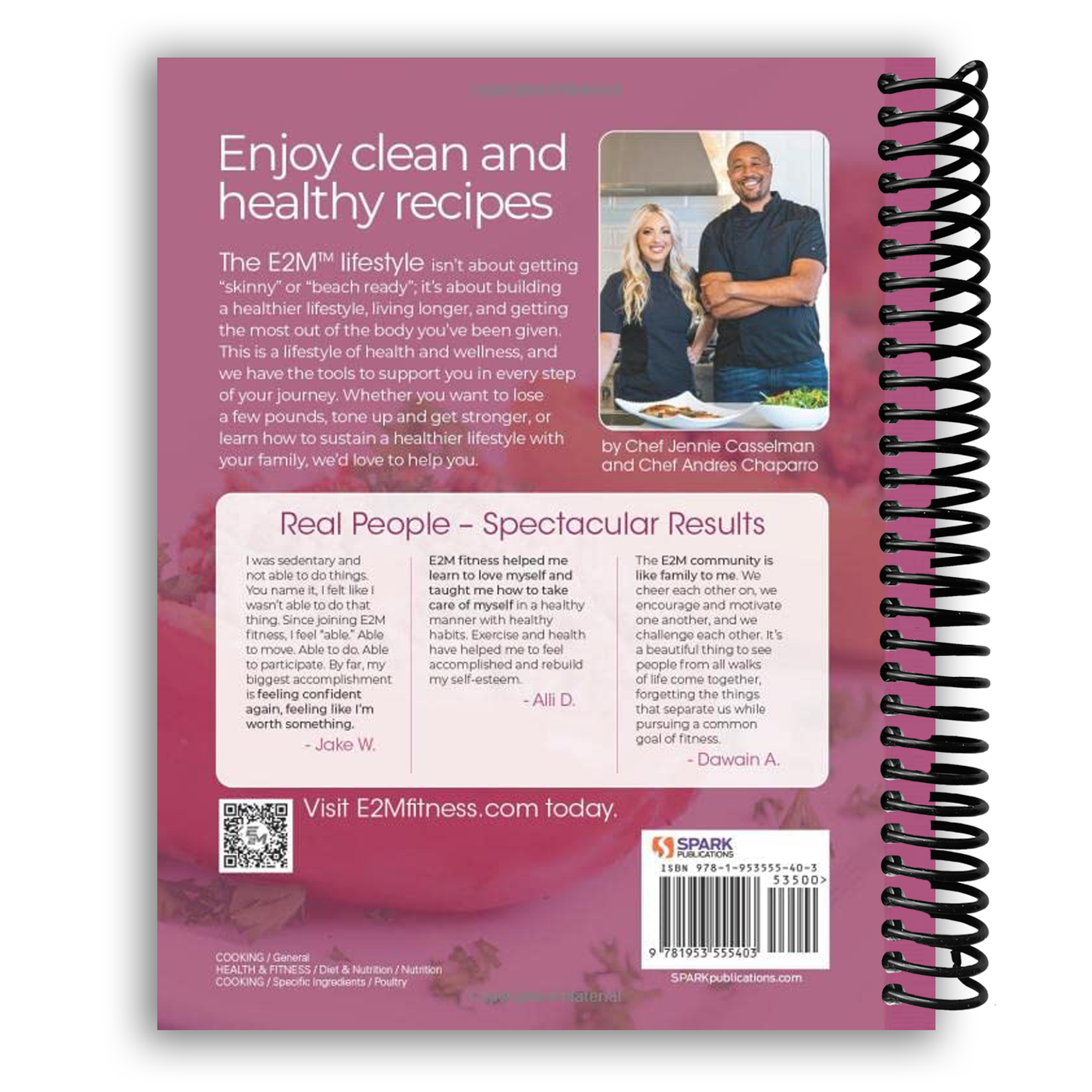Eager 2 Cook, Healthy Recipes for Healthy Living: Beef & Poultry (Spir –  Lay it Flat Publishing Group
