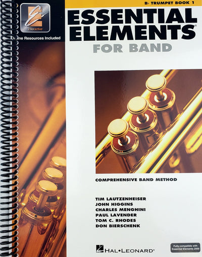 Essential Elements 2000: Comprehensive Band Method: B Flat Trumpet Book 1 (Spiral Bound)