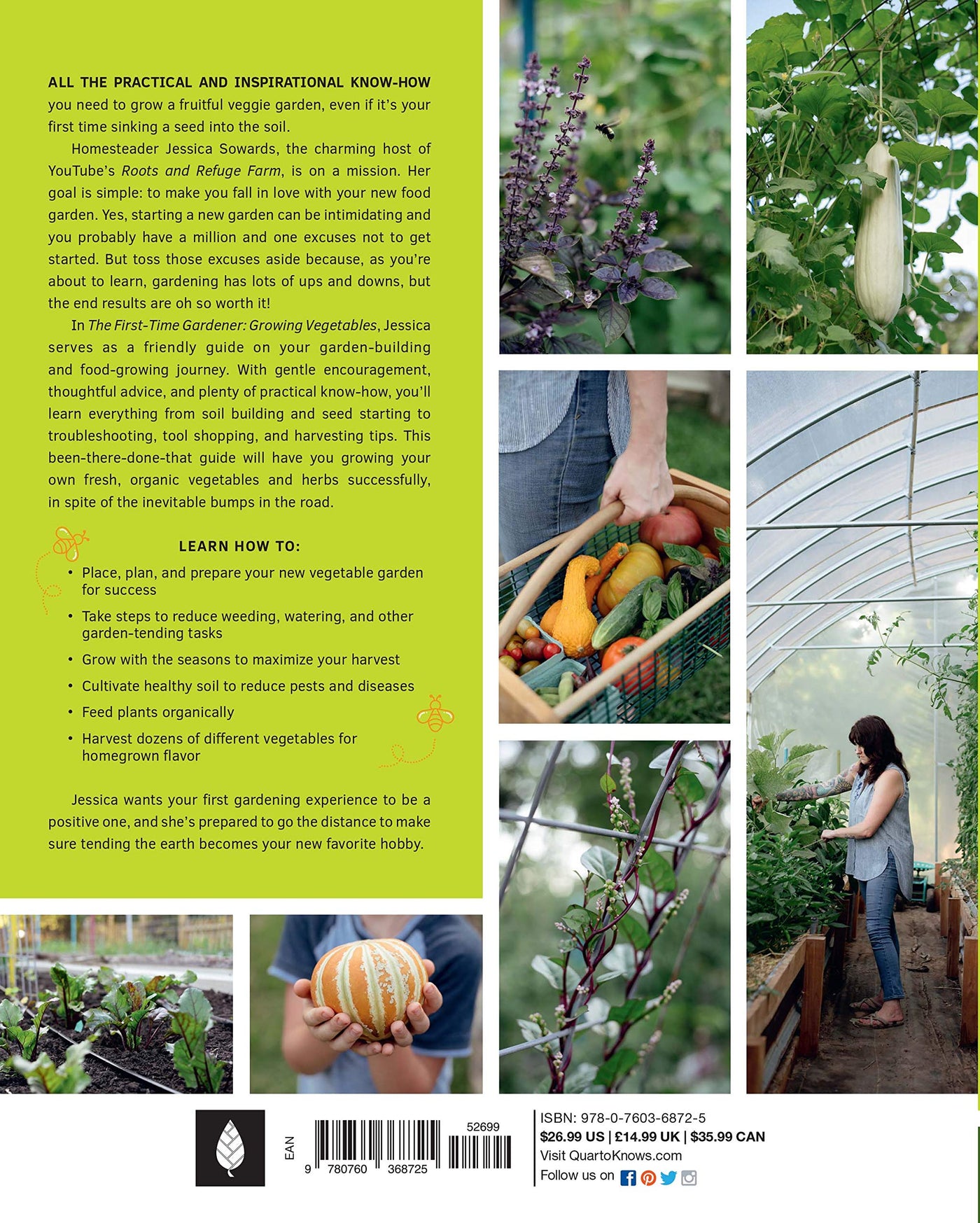 The First-time Gardener: All the know-how and encouragement you need to grow your brand new food garden (Spiral Bound)