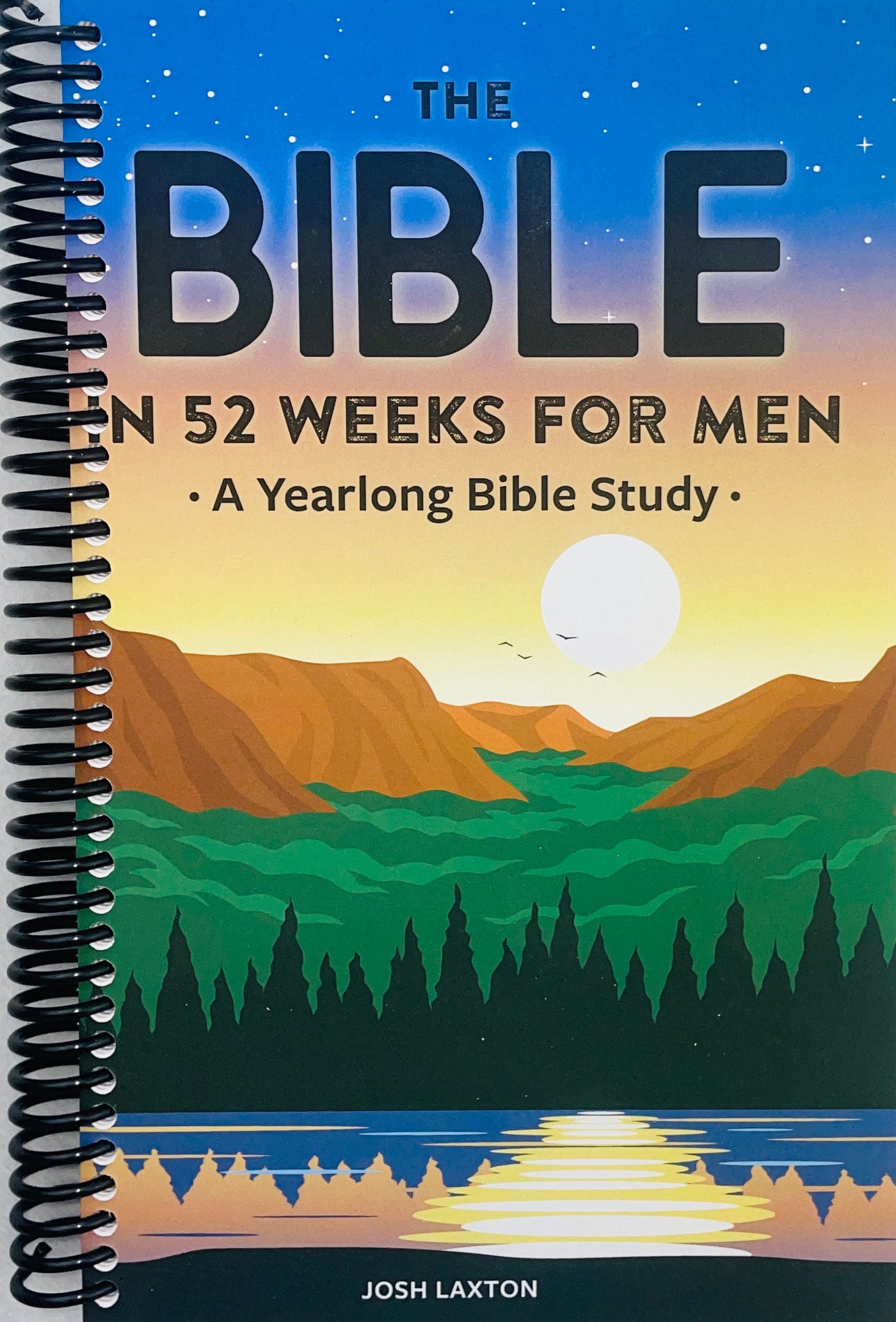 The Bible in 52 Weeks for Men: A Yearlong Bible Study (Spiral Bound)