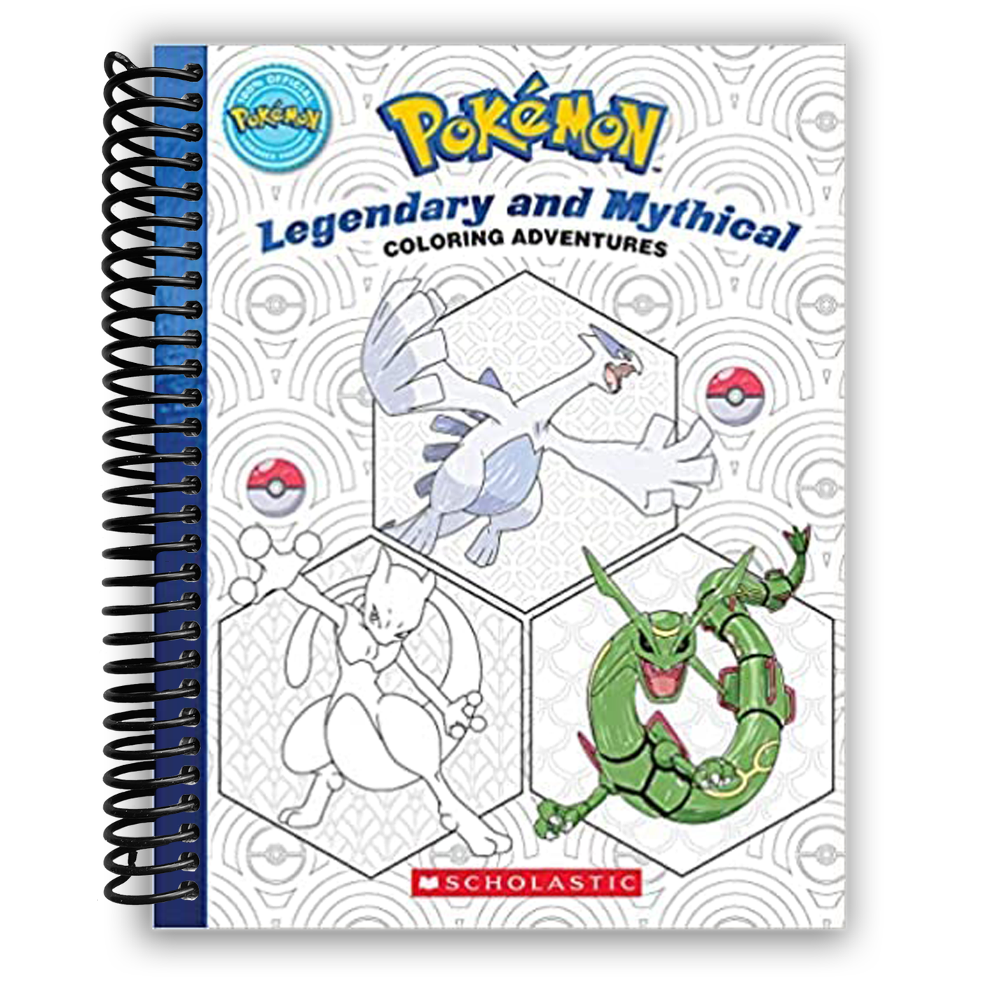 Pokémon Coloring Adventures #2: Legendary & Mythical Pokémon (Spiral Bound)