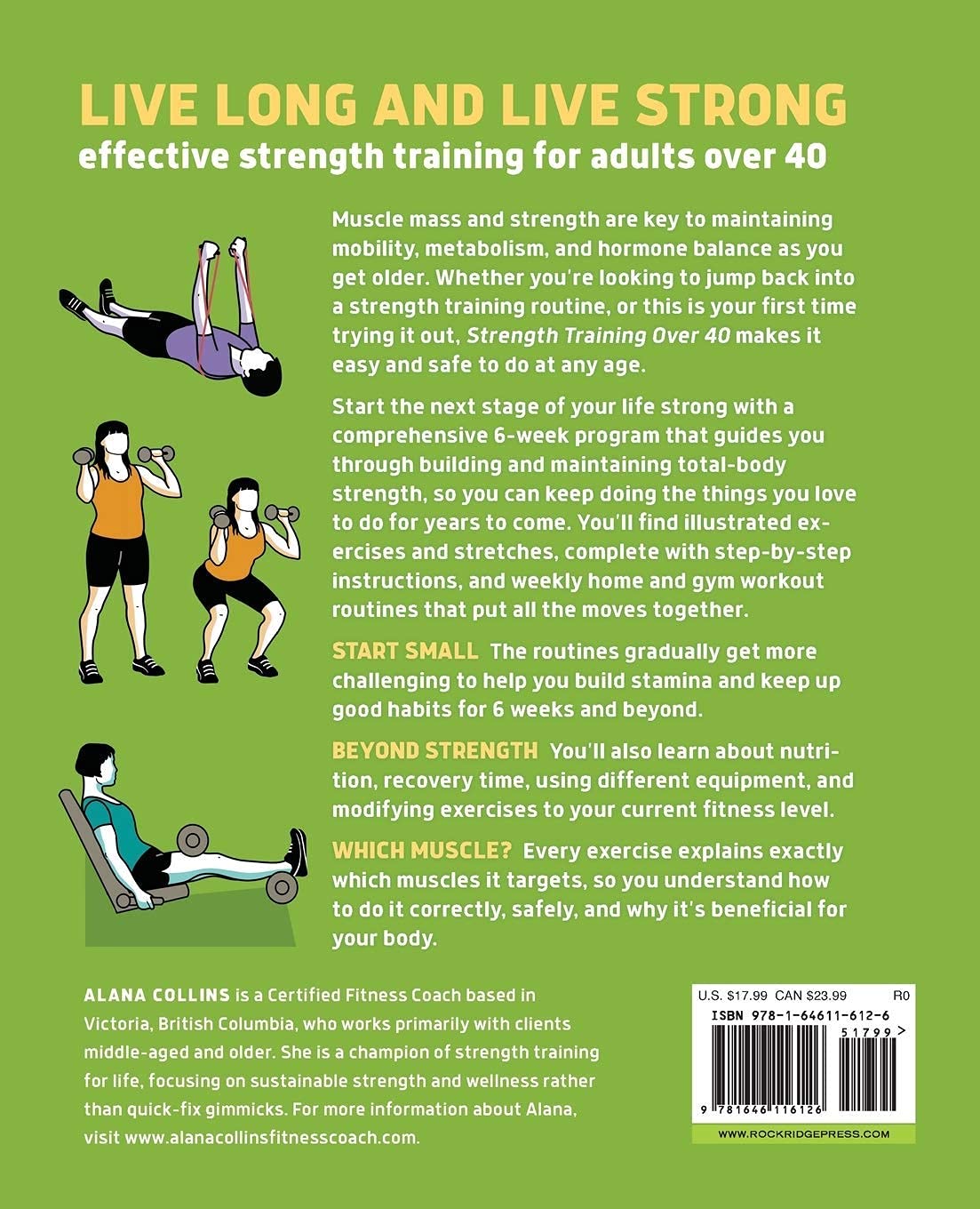 Strength Training Over 40: A 6-Week Program to Build Muscle and Agilit –  Lay it Flat Publishing Group