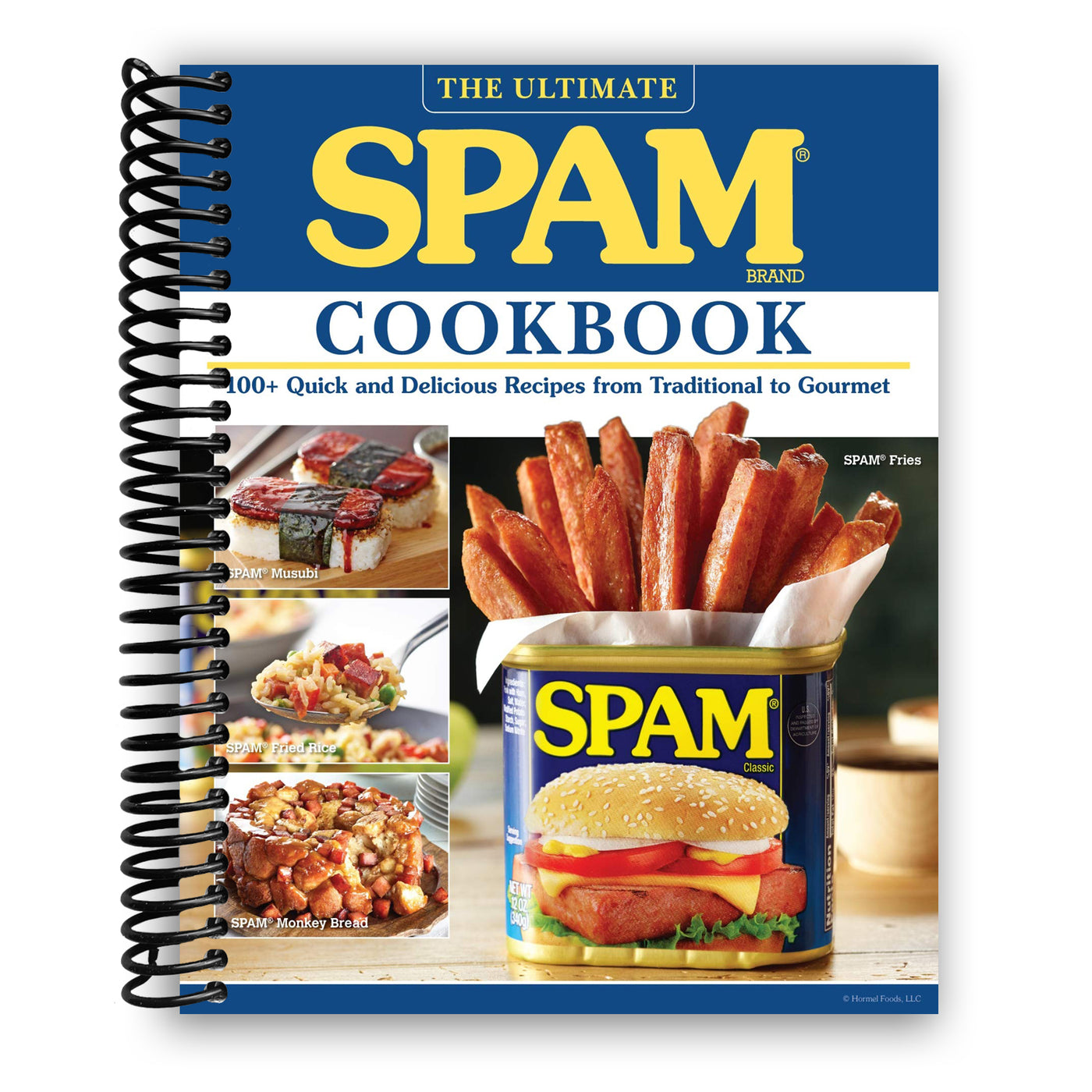 Front cover of The Ultimate SPAM Cookbook